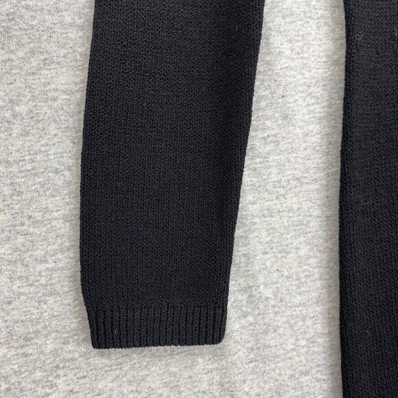 St John Dress Womens 4 Maria Gray Black Santana Knit Evening Formal Sexy - Picture 7 of 12